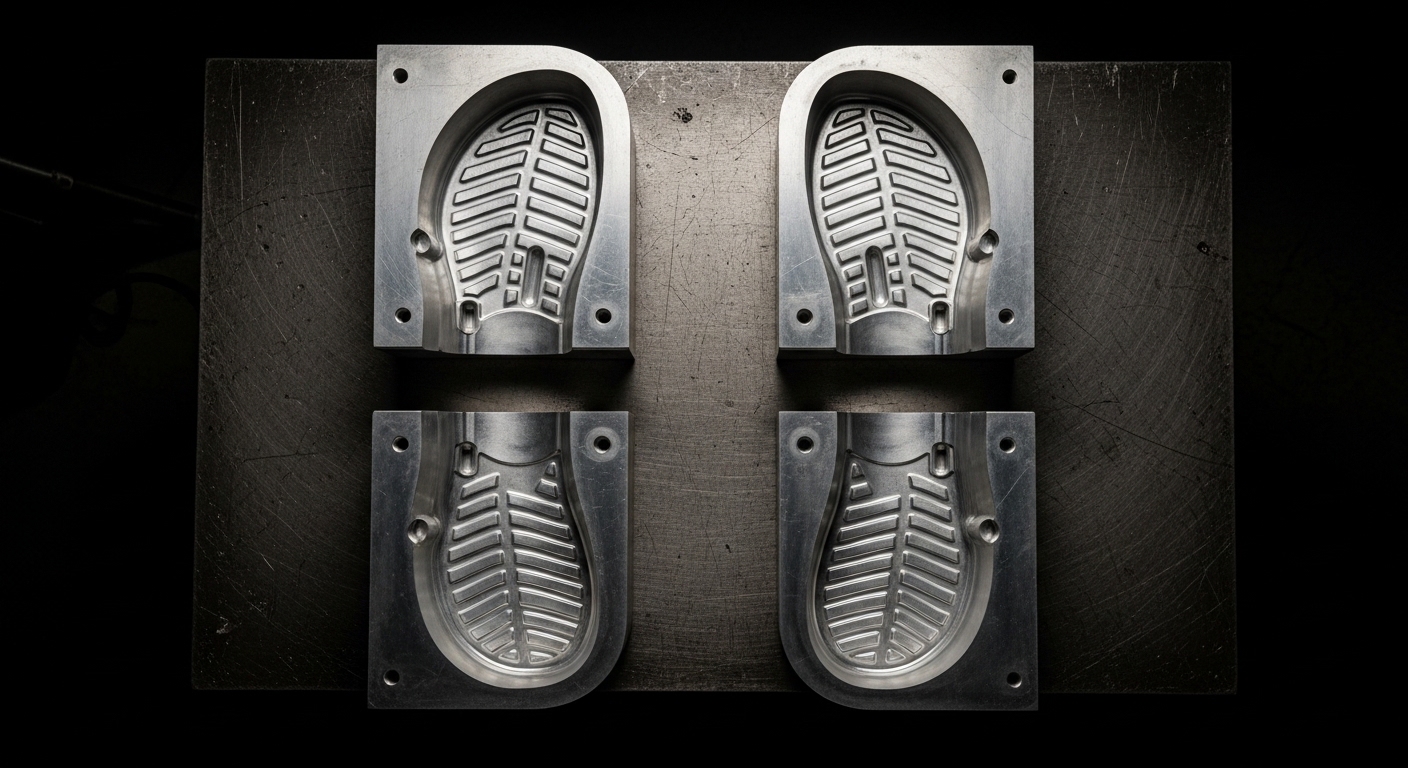 Sole Die Cut pair top view